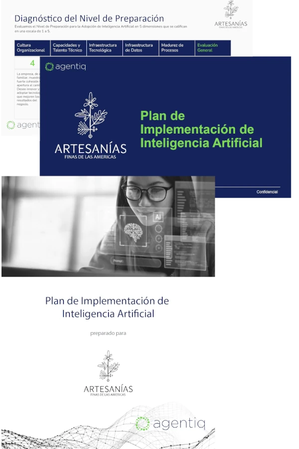 Agentiq México: Acelera con IA - Obtén en Dos Semanas un Plan de Implementación Personalizado.